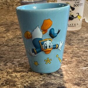 Blue Donald Duck Ceramic Shot Glass